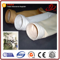 Needle punched nonwoven filter bag